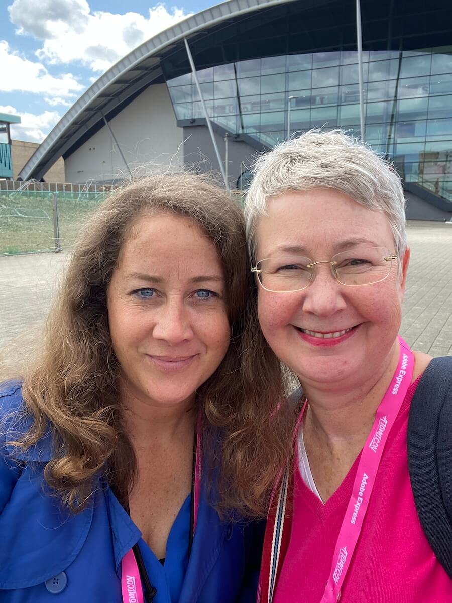 Britta und Susanne auf der Atomicon