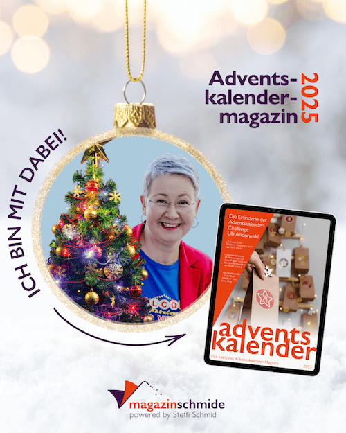 Susanne im Advetskalendermagazin