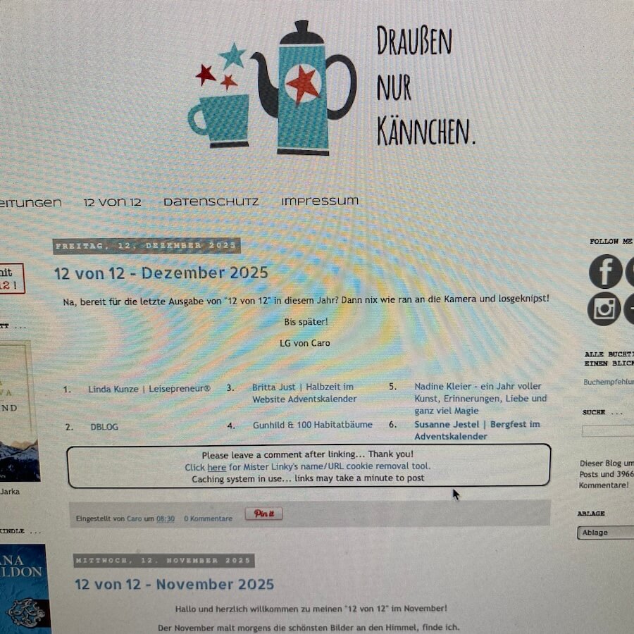 Webseite von Draussen nur Kännchen